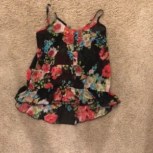 Floral tank top from Tilly’s